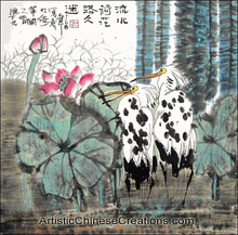 chinese brush painting - original chinese painting - chinese art